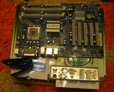 Placa de baza GIGABYTE GA-P43-ES3G LGA 775 DDR2 PCI-E - poze reale foto
