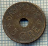 6104 MONEDA - DANEMARCA (DANMARK) - 5 ORE - ANUL 1927 -starea care se vede, Europa