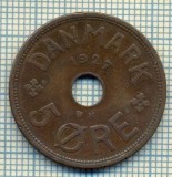 6107 MONEDA - DANEMARCA (DANMARK) - 5 ORE - ANUL 1927 -starea care se vede, Europa