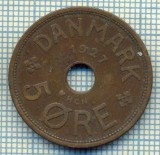 6118 MONEDA - DANEMARCA (DANMARK) - 5 ORE - ANUL 1927 -starea care se vede, Europa