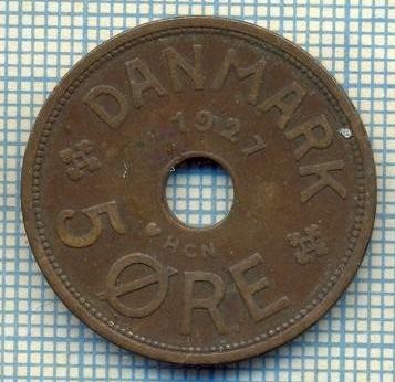 6118 MONEDA - DANEMARCA (DANMARK) - 5 ORE - ANUL 1927 -starea care se vede