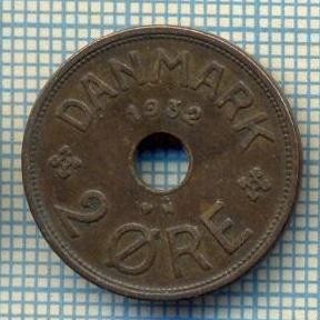 6137 MONEDA - DANEMARCA (DANMARK) - 2 ORE - ANUL 1932 -starea care se vede foto