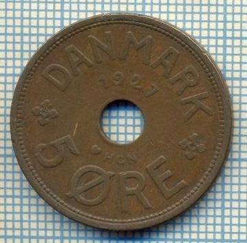 6081 MONEDA - DANEMARCA (DANMARK) - 5 ORE - ANUL 1927 -starea care se vede