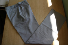 Pantaloni gri Massimo Dutti, bumbac foto