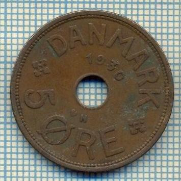 6200 MONEDA - DANEMARCA (DANMARK) - 5 ORE - ANUL 1930 -starea care se vede foto