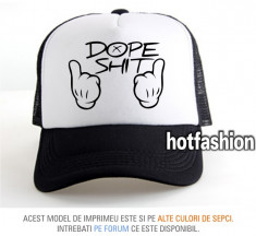 SAPCA, SEPCI TRUCKER, cu plasa, snapback - DOPE SHIT - e x c l u s i v ! foto