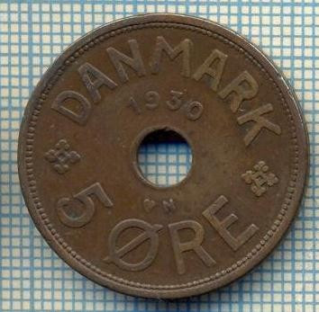 6198 MONEDA - DANEMARCA (DANMARK) - 5 ORE - ANUL 1930 -starea care se vede foto
