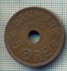 6177 MONEDA - DANEMARCA (DANMARK) - 5 ORE - ANUL 1935 -starea care se vede, Europa