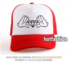 SAPCA, SEPCI TRUCKER, cu plasa, snapback - DIAMOND 5 - e x c l u s i v ! foto