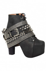 Botine Dama Jeffrey Campbell Negru -40-OBD134 foto