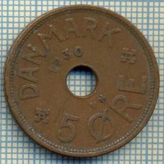 6189 MONEDA - DANEMARCA (DANMARK) - 5 ORE - ANUL 1930 -starea care se vede