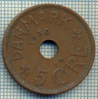 6189 MONEDA - DANEMARCA (DANMARK) - 5 ORE - ANUL 1930 -starea care se vede foto