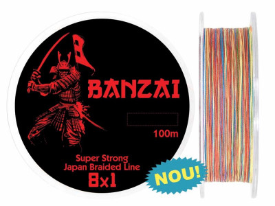 Fir textil Baracuda Banzai 100m- Multicolor- produs in Japonia foto