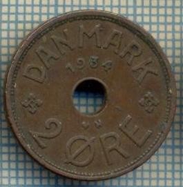 6202 MONEDA - DANEMARCA (DANMARK) - 2 ORE - ANUL 1934 -starea care se vede foto