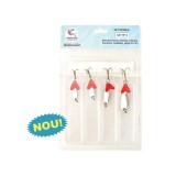 Set 4 lingurite SF-04 - Recomandat pt. șalău, avat