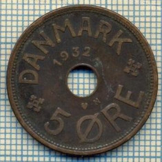 6146 MONEDA - DANEMARCA (DANMARK) - 5 ORE - ANUL 1932 -starea care se vede