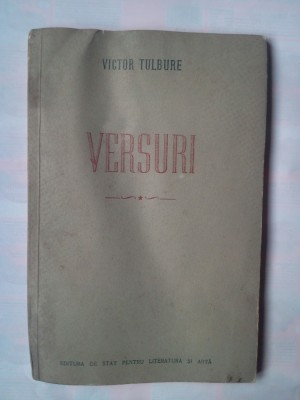 VICTOR TULBURE - VERSURI foto