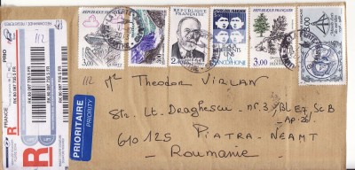 Plic circulat Franta- Romania foto