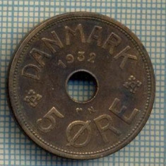 6142 MONEDA - DANEMARCA (DANMARK) - 5 ORE - ANUL 1932 -starea care se vede