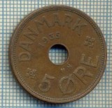 6176 MONEDA - DANEMARCA (DANMARK) - 5 ORE - ANUL 1935 -starea care se vede, Europa
