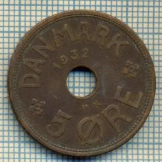 6153 MONEDA - DANEMARCA (DANMARK) - 5 ORE - ANUL 1932 -starea care se vede