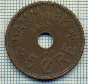 6158 MONEDA - DANEMARCA (DANMARK) - 5 ORE - ANUL 1932 -starea care se vede foto