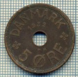 6151 MONEDA - DANEMARCA (DANMARK) - 5 ORE - ANUL 1932 -starea care se vede, Europa