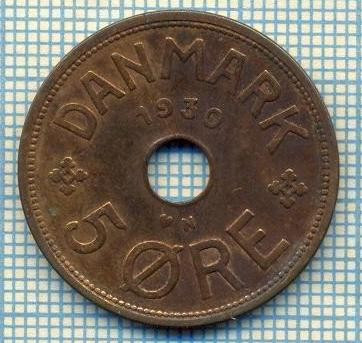 6193 MONEDA - DANEMARCA (DANMARK) - 5 ORE - ANUL 1930 -starea care se vede foto