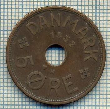 6152 MONEDA - DANEMARCA (DANMARK) - 5 ORE - ANUL 1932 -starea care se vede foto