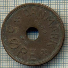 6149 MONEDA - DANEMARCA (DANMARK) - 5 ORE - ANUL 1932 -starea care se vede