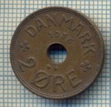 6170 MONEDA - DANEMARCA (DANMARK) - 2 ORE - ANUL 1935 -starea care se vede, Europa