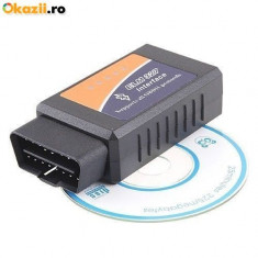 INTERFATA DIAGNOZA AUTO ELM327 ELM 327 BLUETOOTH OBD2 ADAPTOR GRATUIT foto