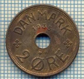 6165 MONEDA - DANEMARCA (DANMARK) - 2 ORE - ANUL 1935 -starea care se vede