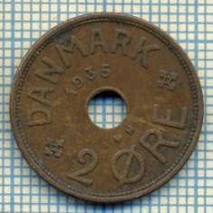 6166 MONEDA - DANEMARCA (DANMARK) - 2 ORE - ANUL 1935 -starea care se vede