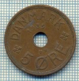 6179 MONEDA - DANEMARCA (DANMARK) - 5 ORE - ANUL 1935 -starea care se vede, Europa