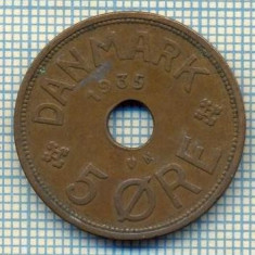 6179 MONEDA - DANEMARCA (DANMARK) - 5 ORE - ANUL 1935 -starea care se vede