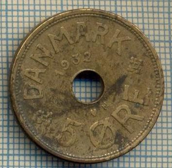 6148 MONEDA - DANEMARCA (DANMARK) - 5 ORE - ANUL 1932 -starea care se vede foto