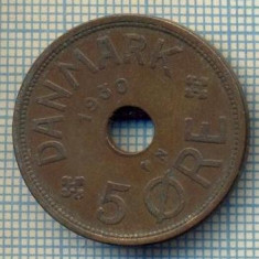 6191 MONEDA - DANEMARCA (DANMARK) - 5 ORE - ANUL 1930 -starea care se vede