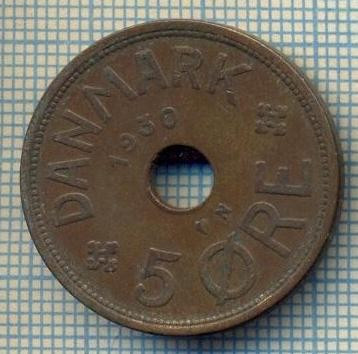 6191 MONEDA - DANEMARCA (DANMARK) - 5 ORE - ANUL 1930 -starea care se vede foto