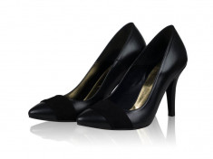 Pantofi dama- Black Velvet foto