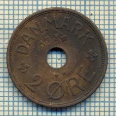 6208 MONEDA - DANEMARCA (DANMARK) - 2 ORE - ANUL 1934 -starea care se vede