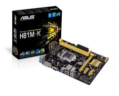 Placa de baza ASUS H81M-K socket 1150 bulk foto