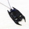 Pandantiv / Colier / Lantisor - MASCA Batman - Negru