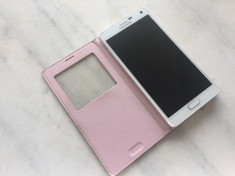 Samsung Galaxy Note 4 32GB 4G White stare IMPECABILA , necodat , original -1599r foto