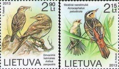 LITUANIA 2013, Fauna - Pasari, MNH, serie neuzata, foto