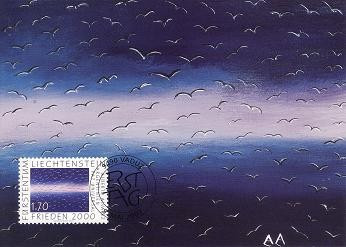 2059 - Lichtenstein 2000 - carte maxima