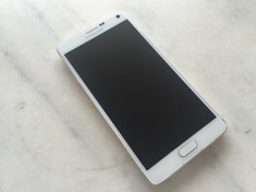 Samsung N910F Note4 32GB 4G White stare f buna , NECODAT , original - 1599 LEI ! foto