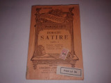 HORATIU - SATIRE ~ cartea II , B.P.T. nr.1461 - 1463 ~