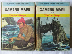 OAMENII MARII- 2 vol. Victor Hugo, 1975. Ilustratii de Romeo Voinescu foto