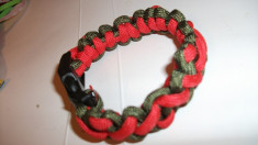 BRATARA paracord. BR 102 foto